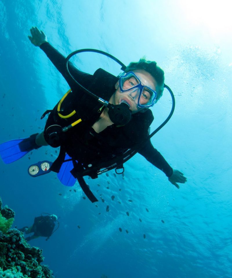 Diving in Dahab Egypt