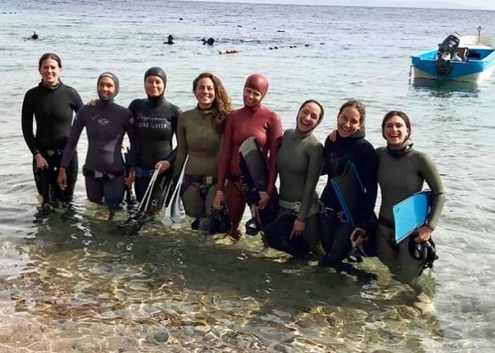 freediving courses in dahab egypt with freediving tribe